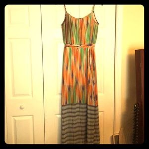 Andree Cute&Fun Multicolored spaghetti strap Maxi